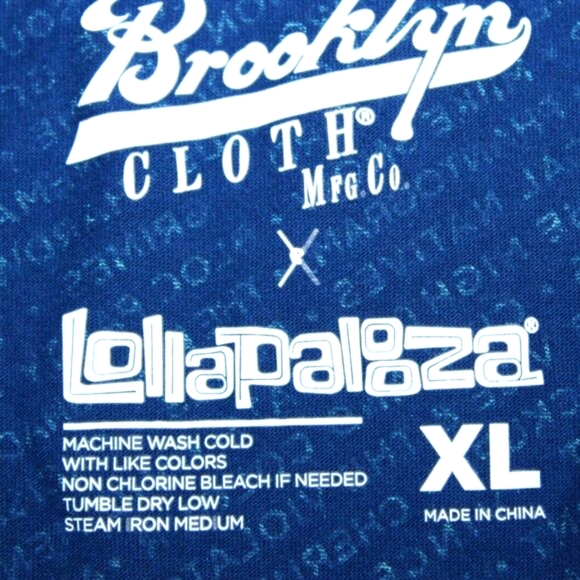 Brooklyn Cloth Lollapalooza 2023 T-Shirt XL - Picture 7 of 7